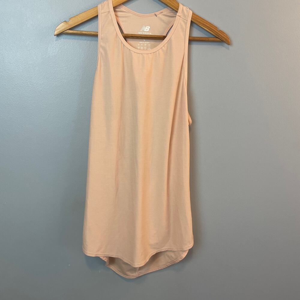 New Balance Pink Racerback with breathable cut out Large